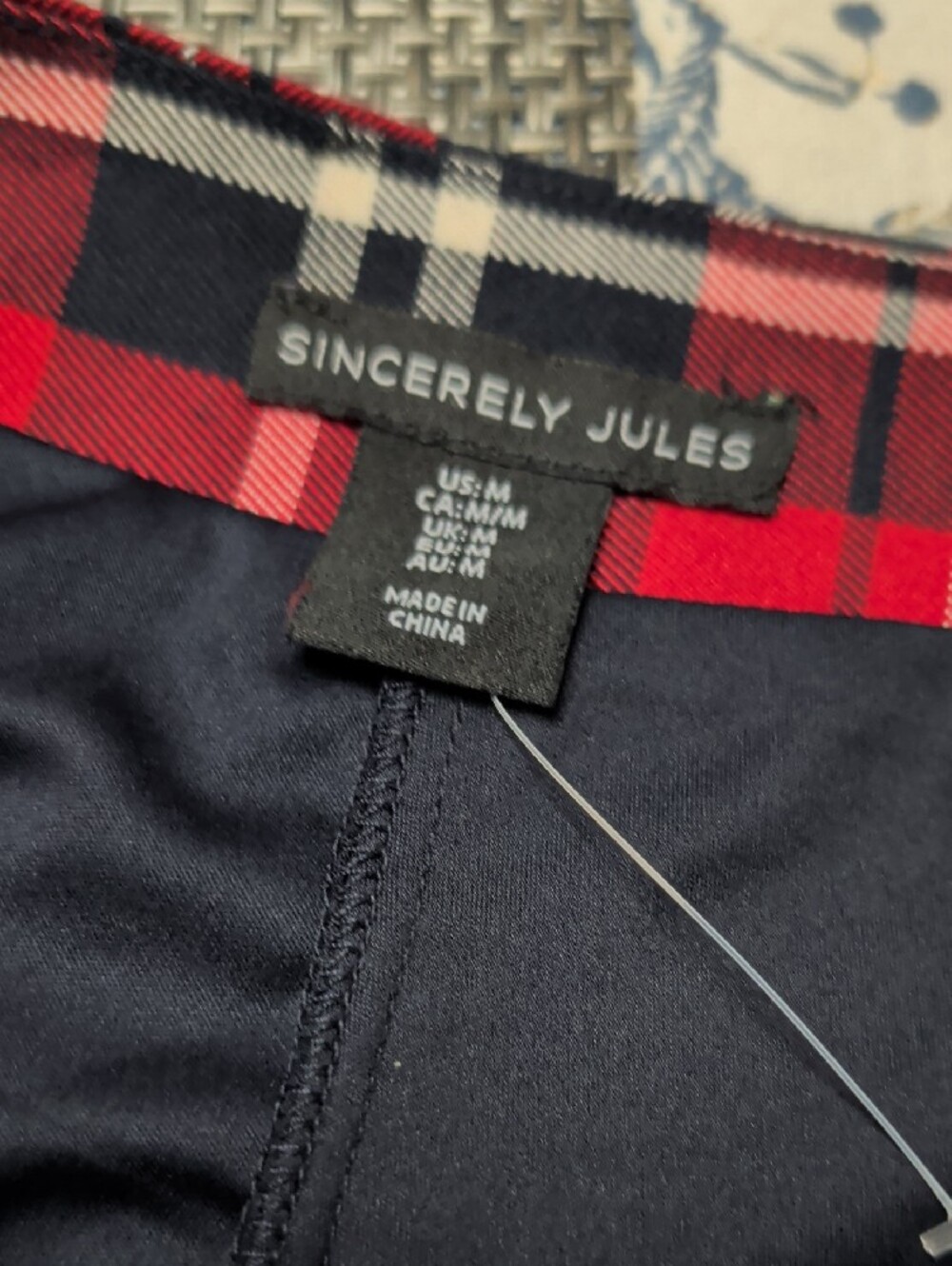 Sincerely Jules Red Plaid Mini Skirt - Picture 6 of 10